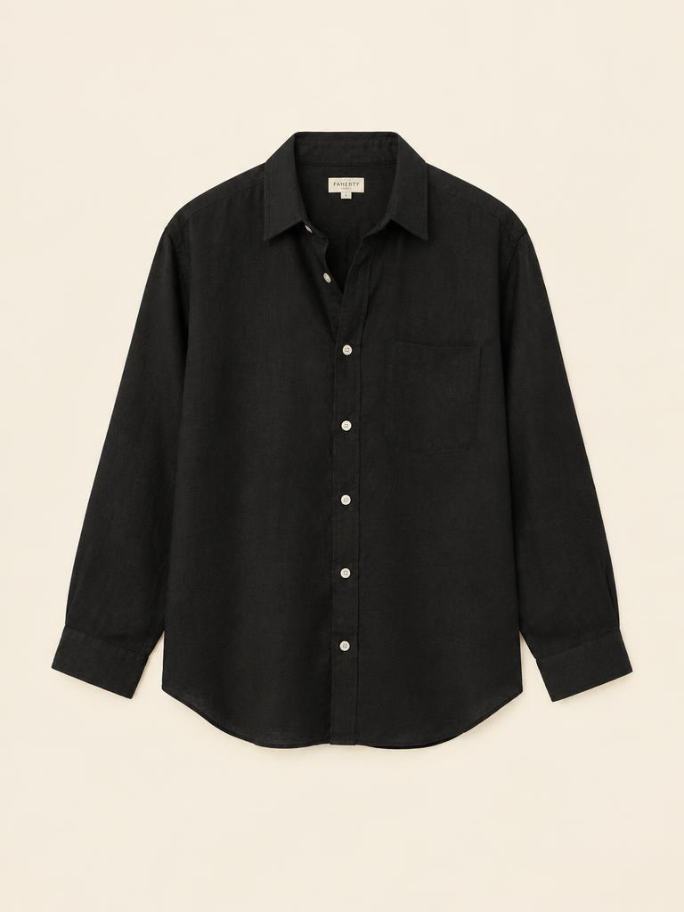 Relaxed Linen Button-Up